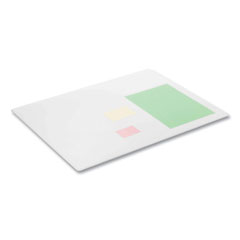 Transparent Desk Pad, 25.6 x 19.7, Clear