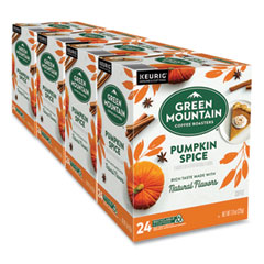 Fair Trade Certified Pumpkin Spice Flavored Coffee K-Cups, 96/Carton