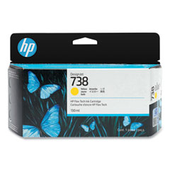 HP 738 (498N7A) Yellow Original DesignJet Ink Cartridge