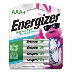 NiMH Rechargeable AAA Batteries, 1.2 V, 4/Pack