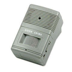 Visitor Arrival/Departure Chime, Battery Operated, 2.75 x 2 x 4.25, Gray