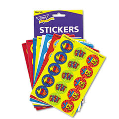 Stinky Stickers Variety Pack, Praise Words, Assorted Colors, 435/Pack