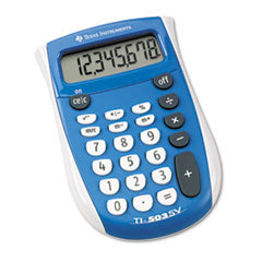 TI-503SV Pocket Calculator, 8-Digit LCD