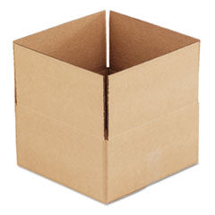 Fixed-Depth Corrugated Shipping Boxes, Regular Slotted Container (RSC), 12" x 12" x 6", Brown Kraft, 25/Bundle