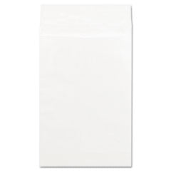 Deluxe Tyvek Expansion Envelopes, Open-End, 2" Capacity, #15 1/2, Square Flap, Self-Adhesive Closure, 12 x 16, White, 100/Box