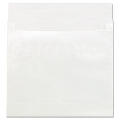 Deluxe Tyvek Expansion Envelopes, Open-Side, 4" Capacity, #15 1/2, Square Flap, Self-Adhesive Closure, 12 x 16, White, 50/CT