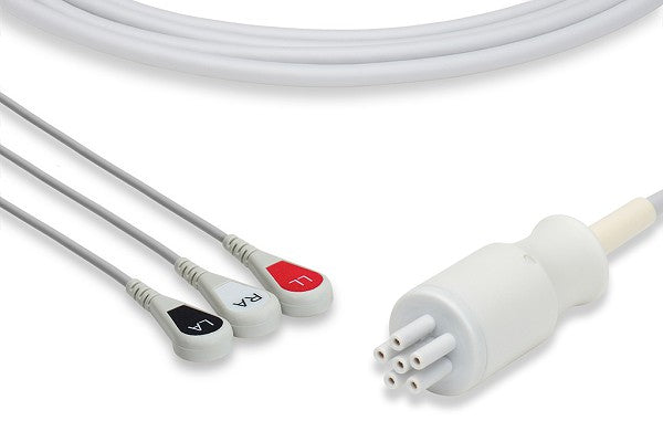 Omron > Colin Compatible Direct-Connect ECG Cable