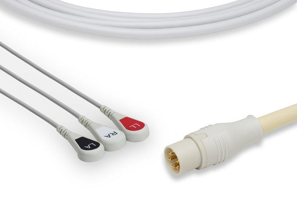 CAS Med Compatible Direct-Connect ECG Cable