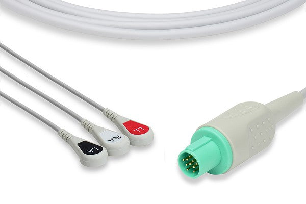 Hellige Compatible Direct-Connect ECG Cable