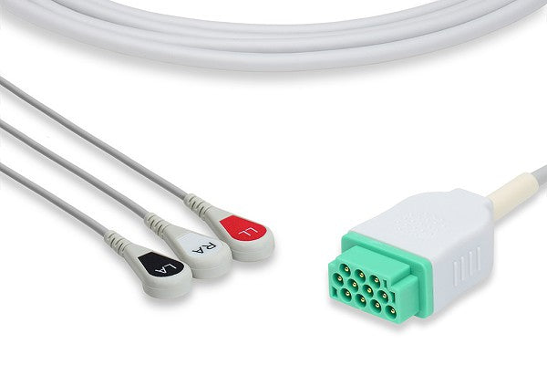 GE Healthcare > Marquette Compatible Direct-Connect ECG Cable