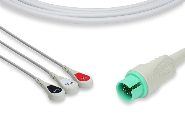 Spacelabs Compatible Direct-Connect ECG Cable