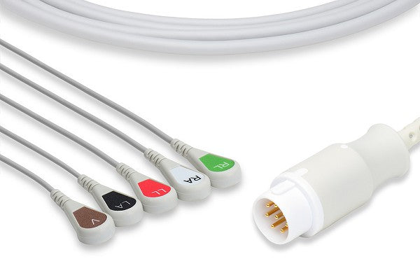 Philips Compatible Direct-Connect ECG Cable