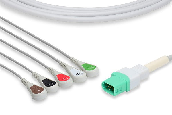 Mindray > Datascope Compatible Direct-Connect ECG Cable