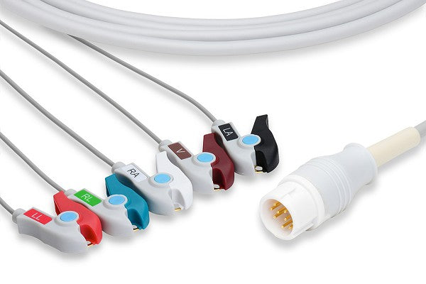 Philips Compatible Direct-Connect ECG Cable