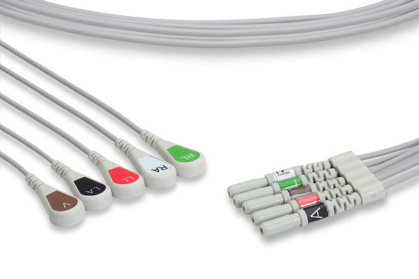 DIN Style Compatible ECG Leadwire