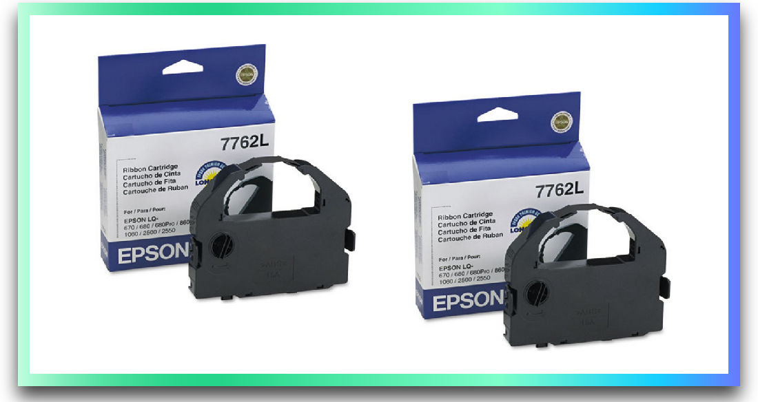 Epson LQ-680PRO Ribbon (7762L) Black