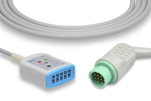 GE Healthcare > Corometrics Compatible ECG Trunk Cable